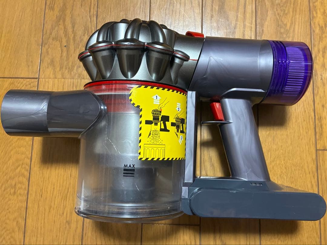 ダイソン　コードレスクリーナー　V8スリム（SV10K）　稼働時間28分20秒