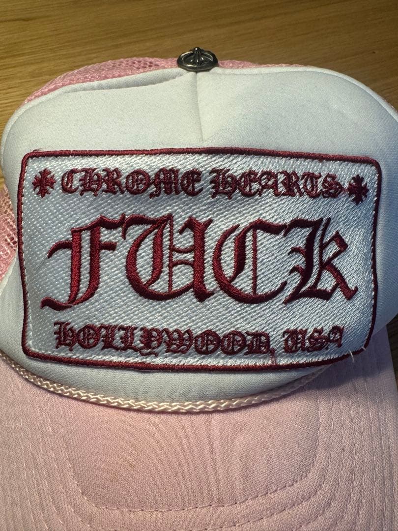 帽子 CHROME HEARTS OLD FUCK TRUCKER CAP