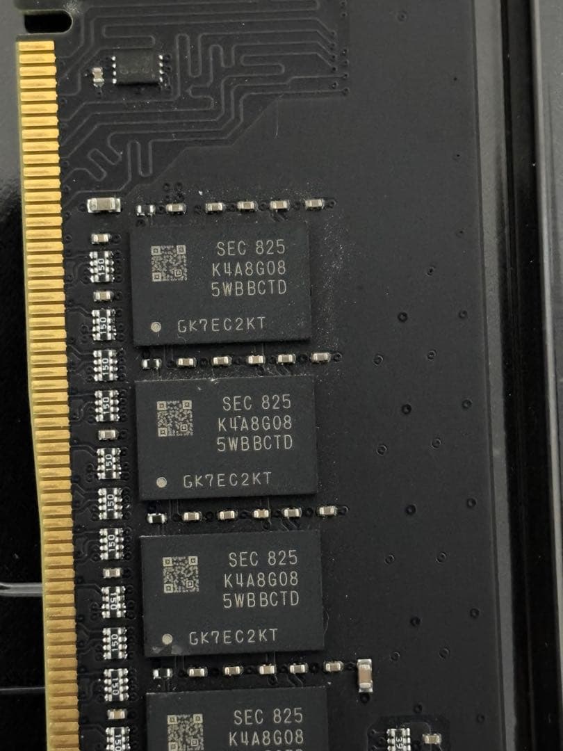 8GB✖︎2枚 合計16GB DDR4 メモリ 2666V