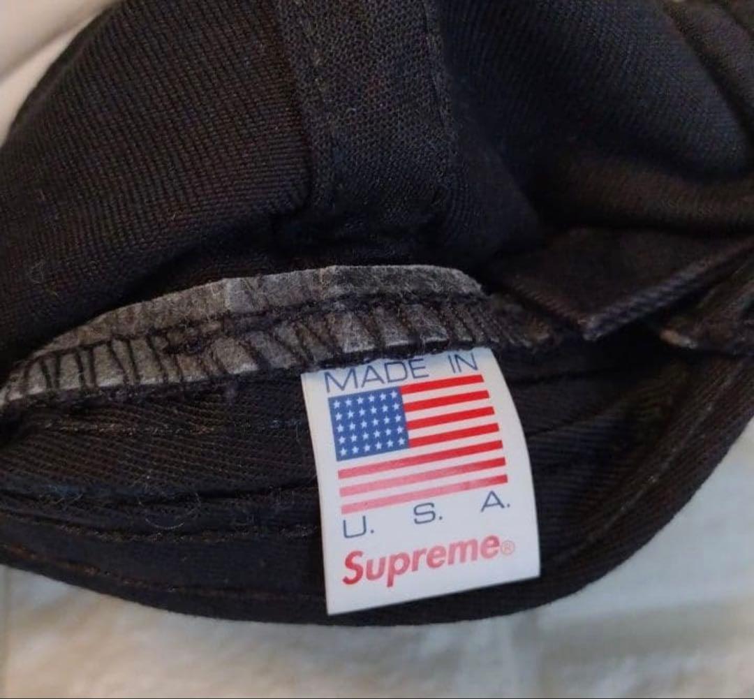 Supreme Black キャップ