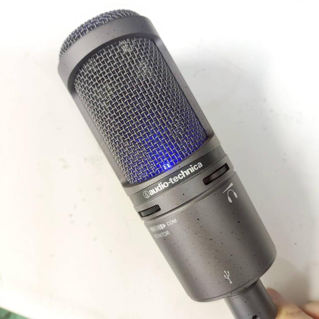使用少 audio-technica AT2020USB+ コンデンサーマイク