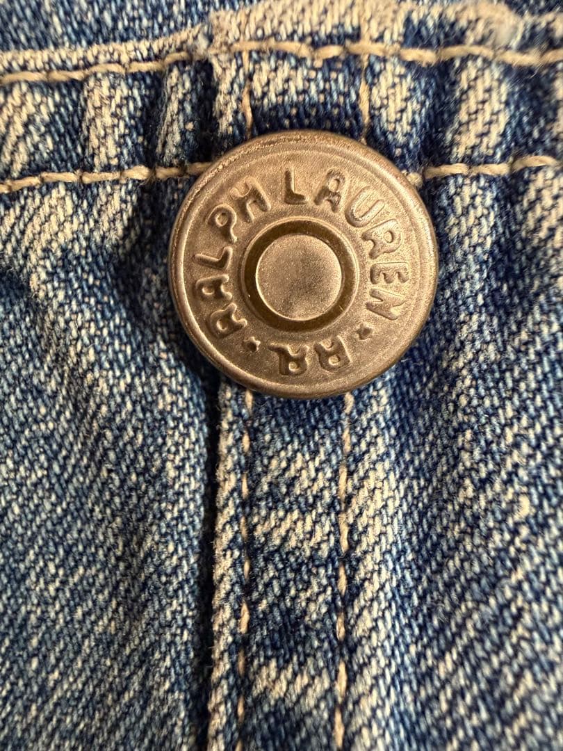 RRL ダブルアールエル カバーオール M コーデュロイ襟 三つ星タグ90年代