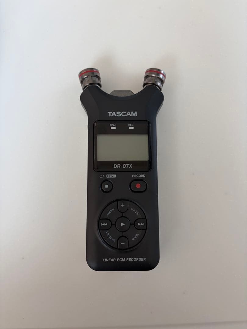 TASCAM DR-07X リニアPCMレコーダー