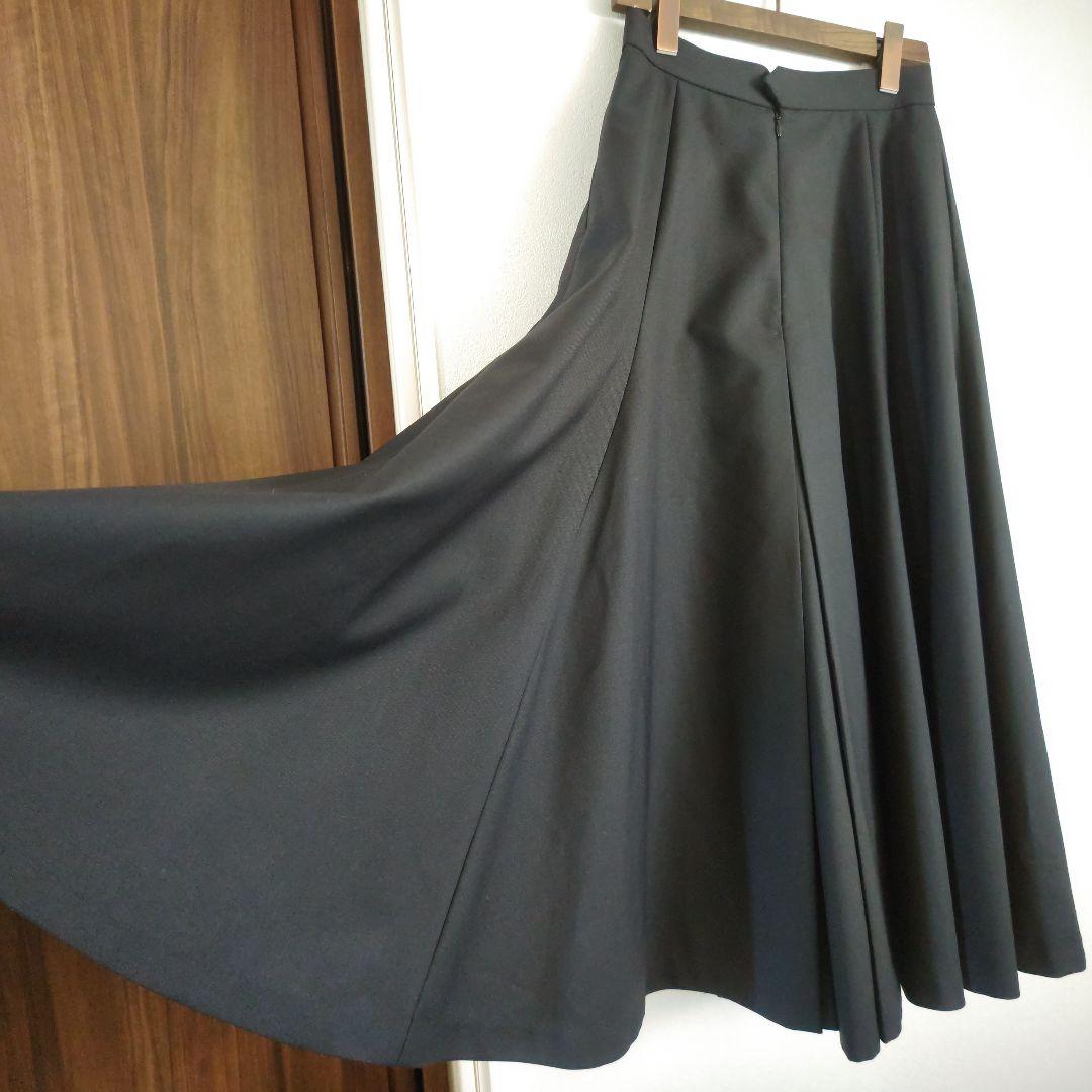 美品✨『RIM.ARK』リムアーク ボリューム フレア キュロット パンツ 黒