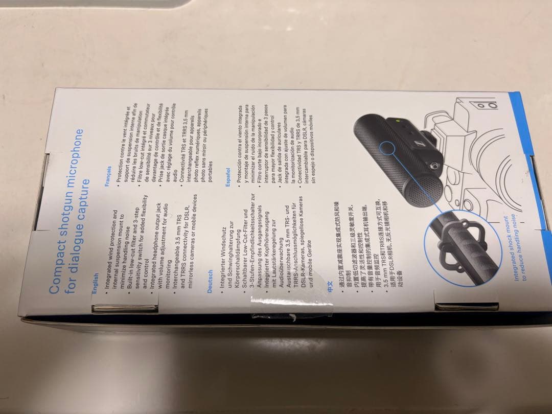 Sennheiser MKE 400-IIコンパクトショットガンマイク