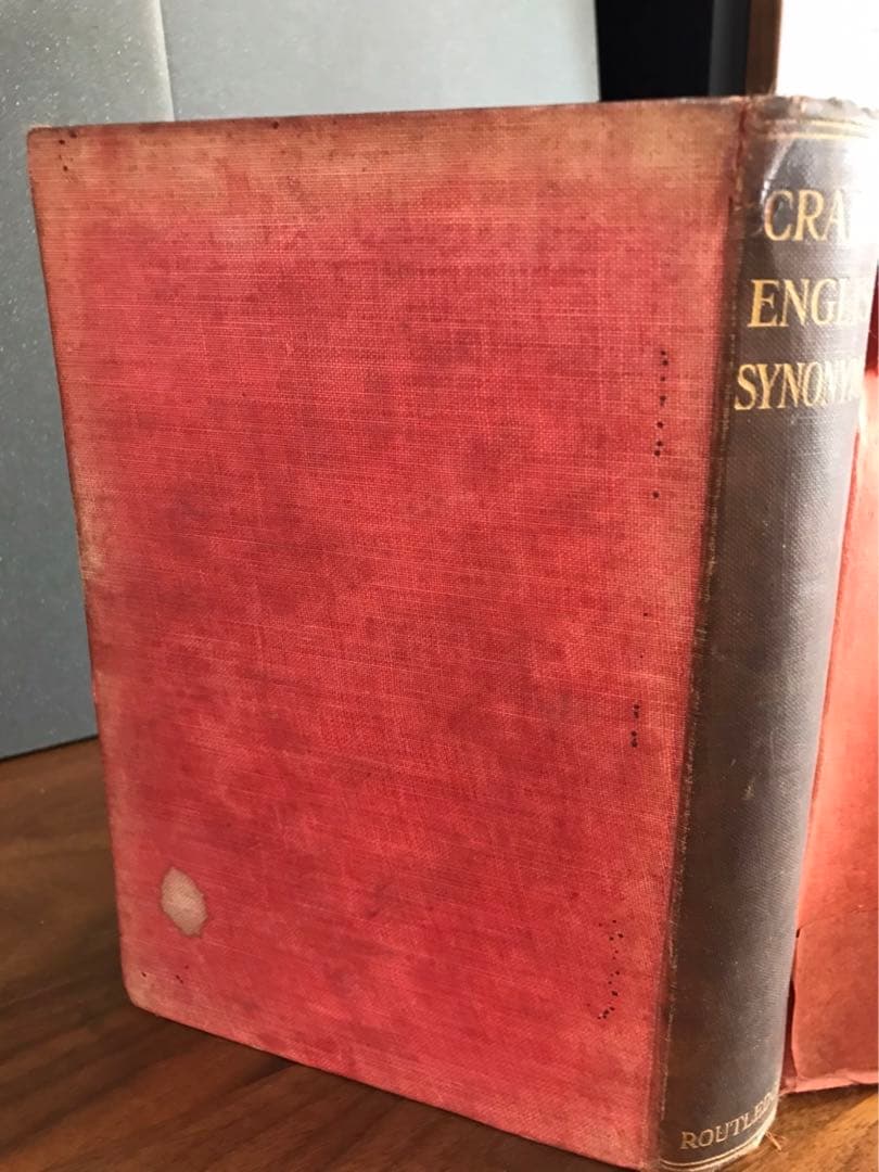 【値下】CRABB'S ENGLISH SYNONYMES（同義語辞典）古書