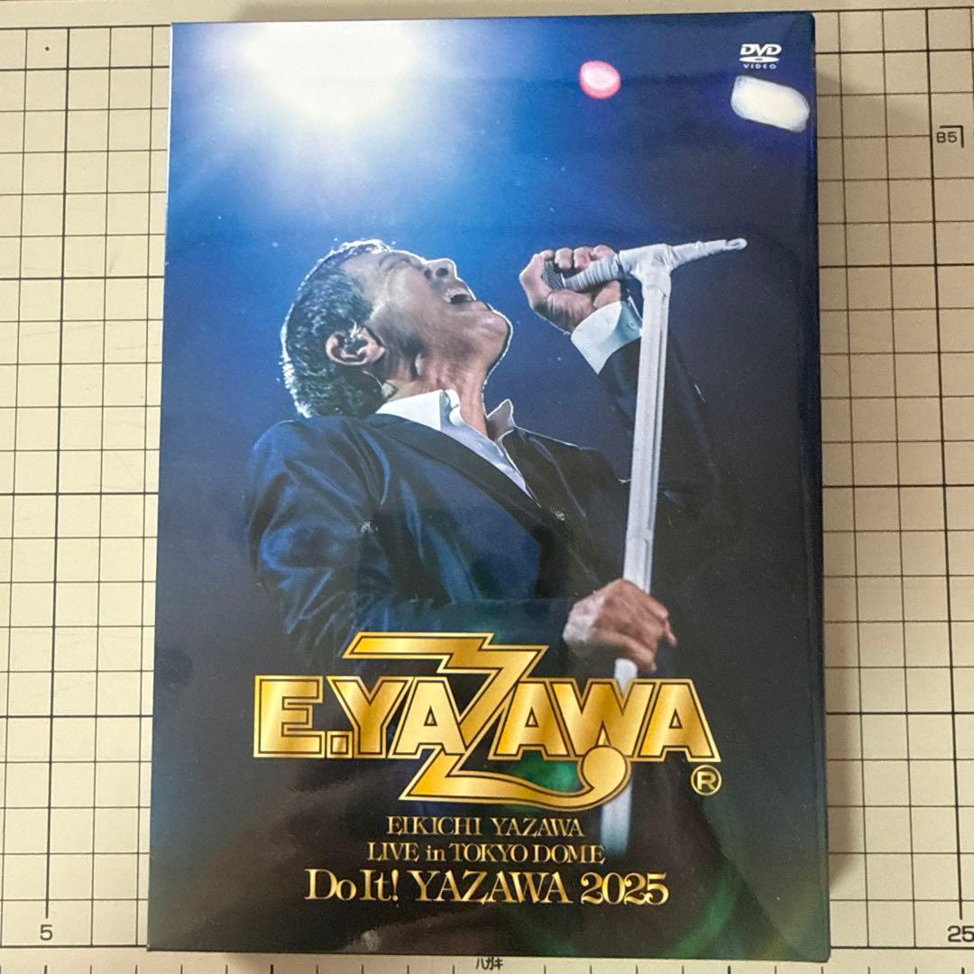 新品未開封　E.YAZAWA LIVE 2025 DVD + クリアファイル