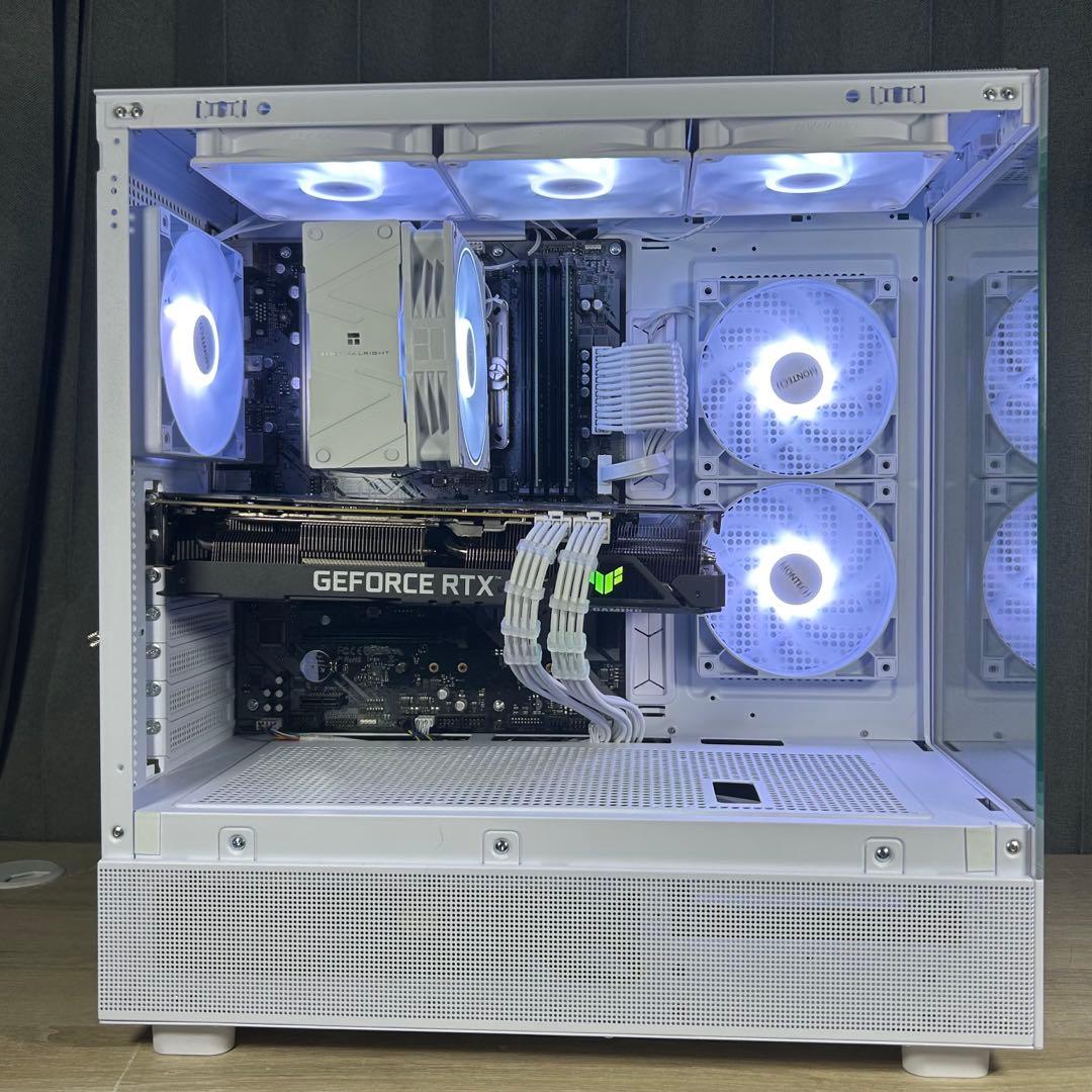 超高性能 白 ゲーミングPC RTX3080ti メモリ32GB SSD1TB