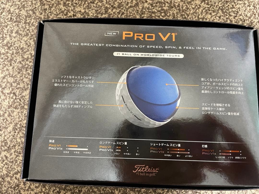 Titleist Pro V1 JCB THE CLASS 1ダース　12球