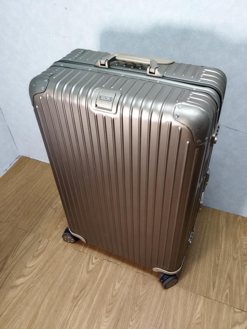 Y☆857 RIMOWA スーツケース TOPAS TITANIUM