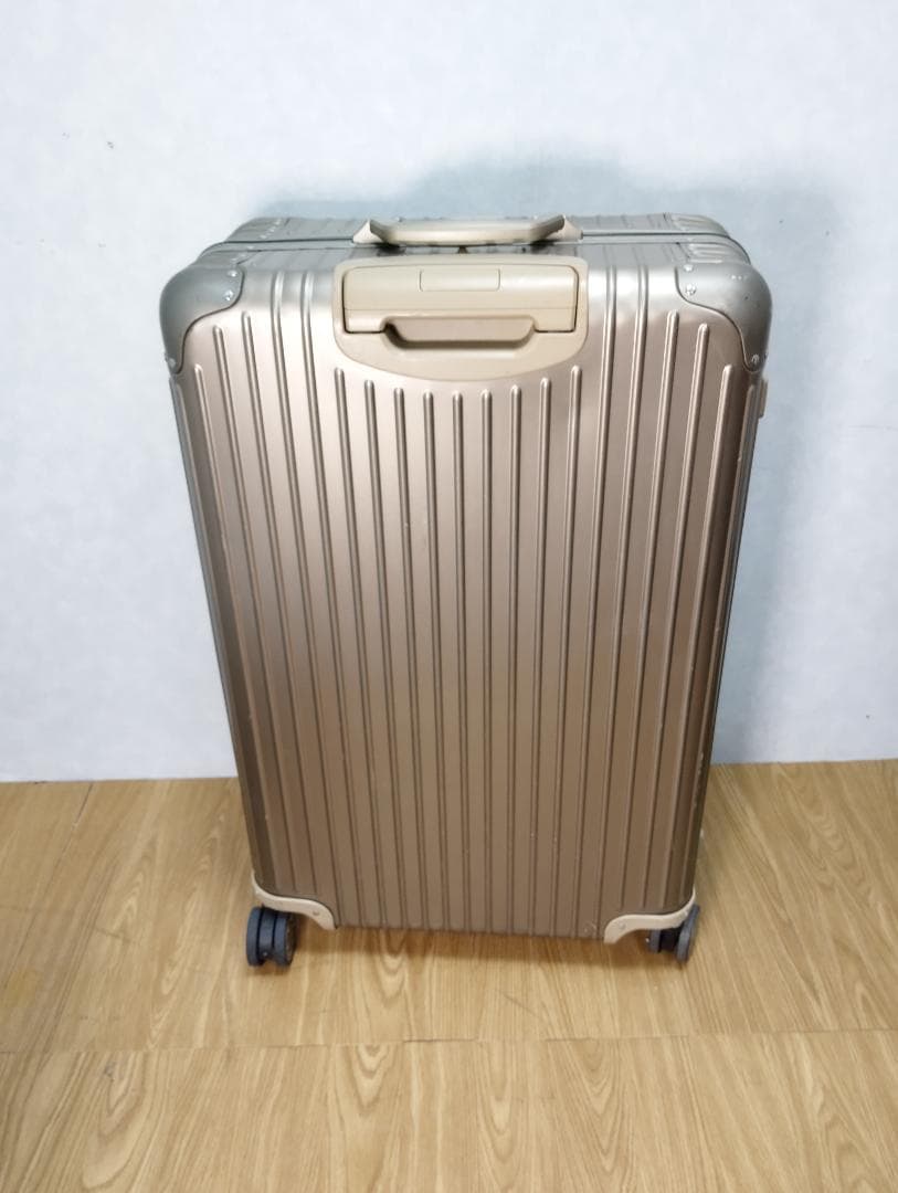Y☆857 RIMOWA スーツケース TOPAS TITANIUM