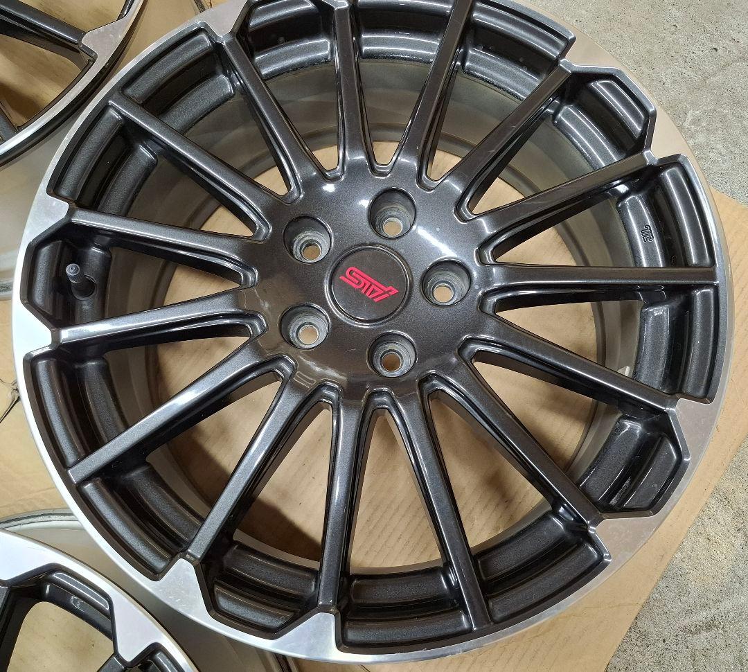 【美品】スバル レヴォーグ STI スポーツ 純正 ホイール 4本 18インチ