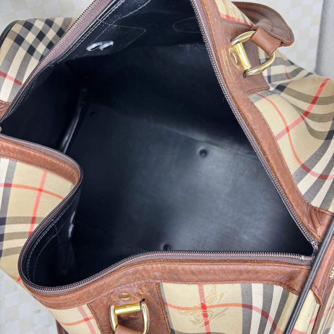 極美品　Burberryバーバリー　ボストンバッグ　旅行用バッグ　M59
