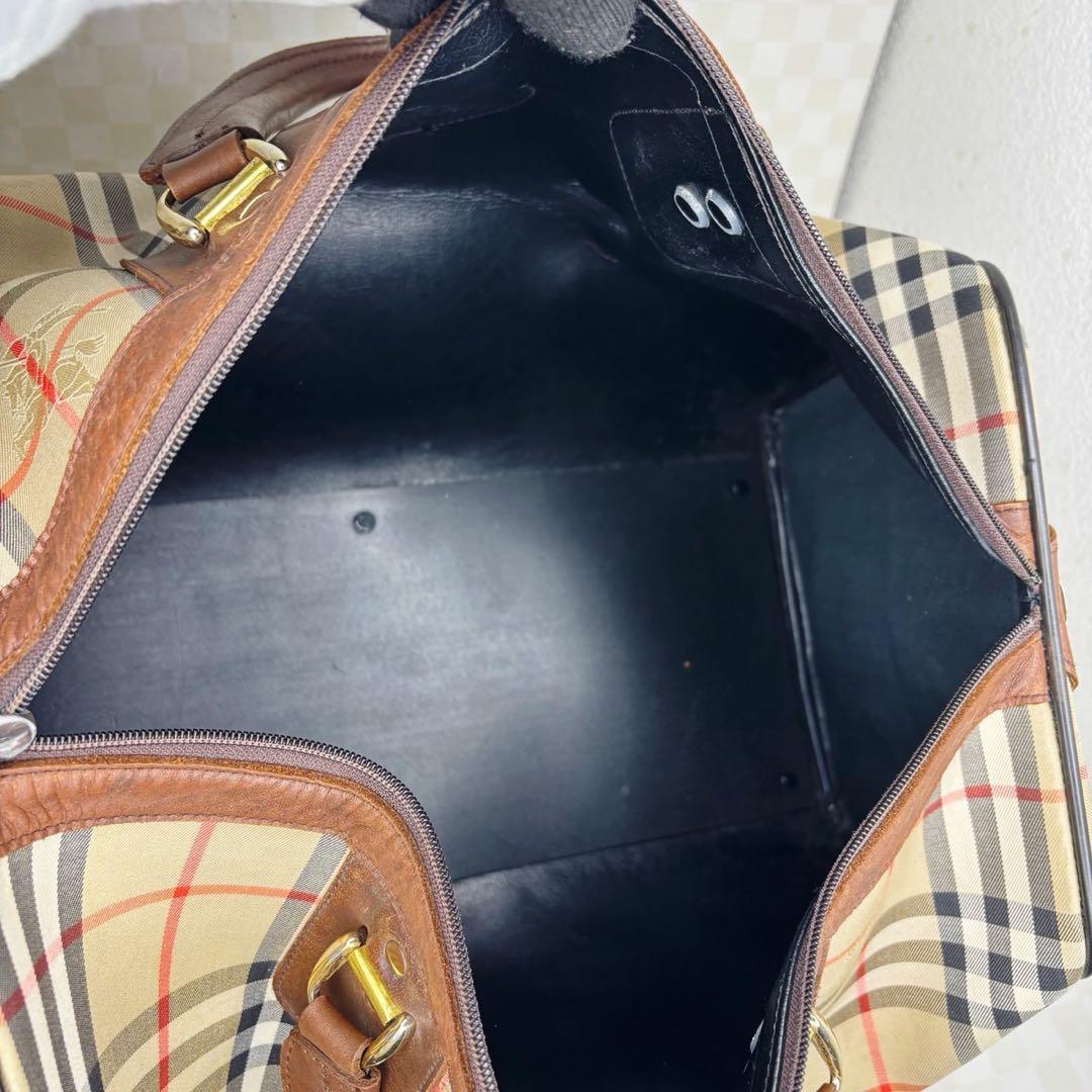 極美品　Burberryバーバリー　ボストンバッグ　旅行用バッグ　M59