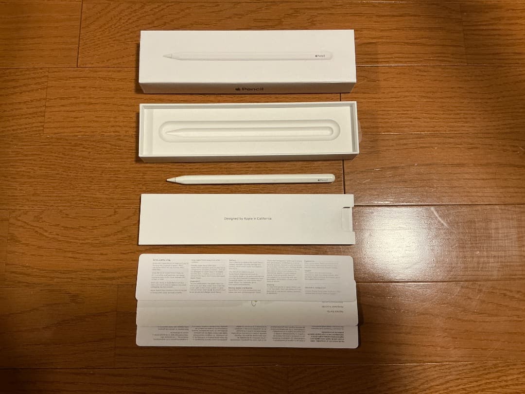 美品 Apple Pencil (第2世代) ホワイト 箱付 動作確認済み