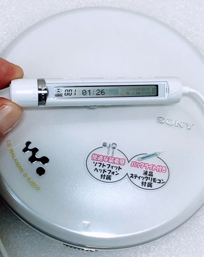 SONY☆WALKMAN ポータブルCDプレイヤーD-EJ800☆訳ありジャンク