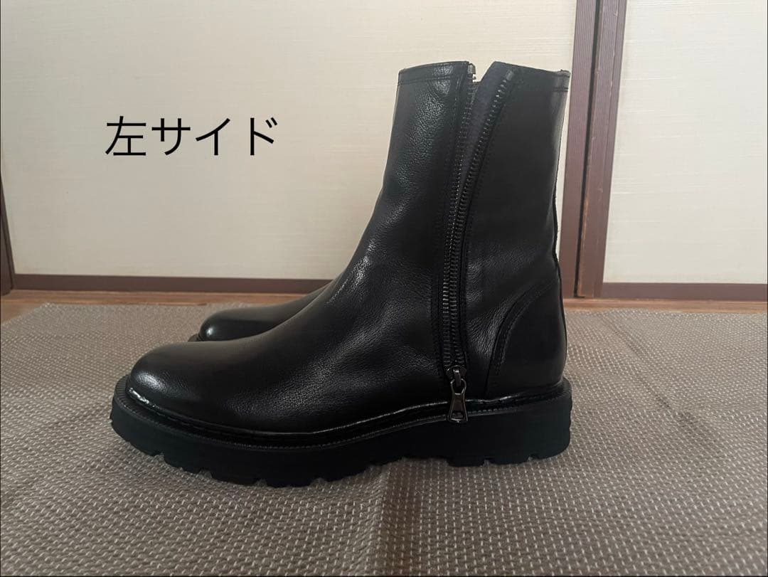 美品★未使用【STURLINI】BOTHS SIDE ZIP BOOTS