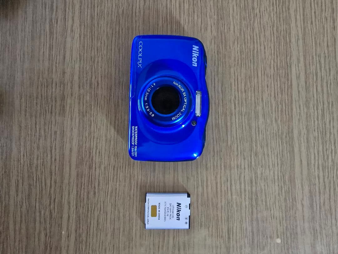 Nikon COOLPIX S33 防水・耐衝撃 3倍光学ズームデジタルカメラ