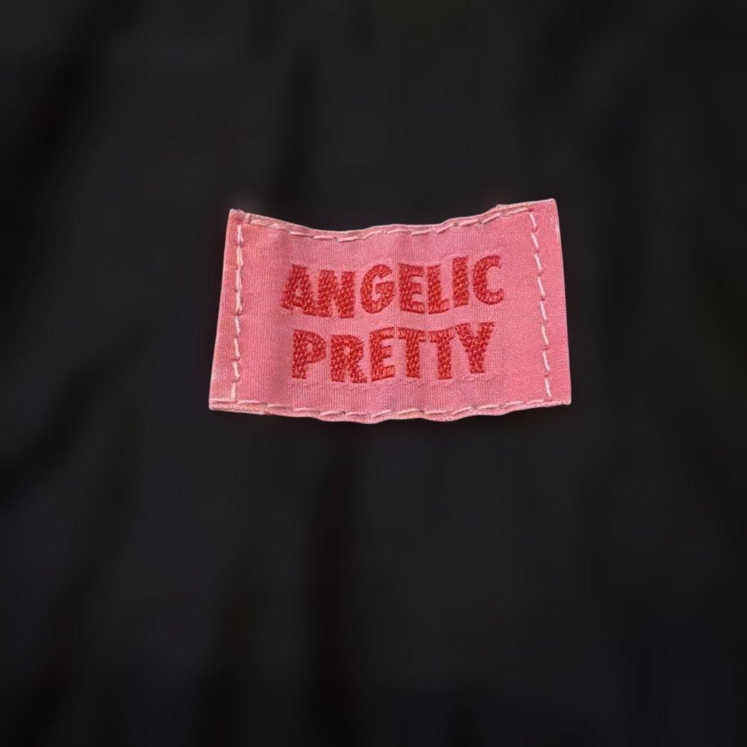 angelic pretty 初期タグ　ヘッドドレス　白黒　懐古ローリータ
