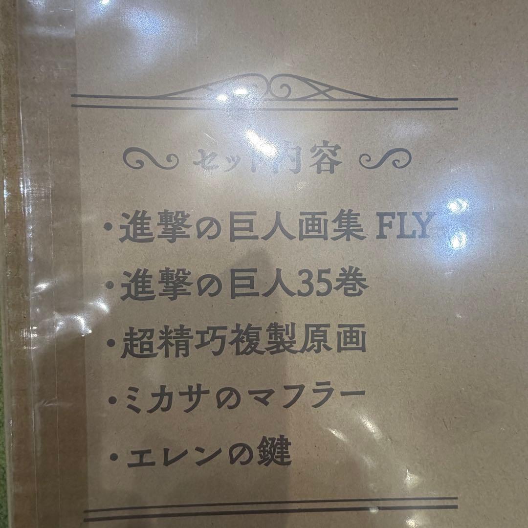 進撃の巨人 画集 FLY 未開封 特典完備