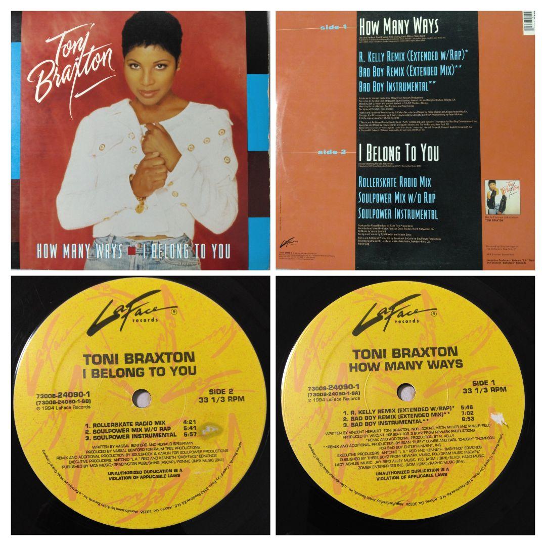 9枚セット toni braxton R&B レア LP まとめ売り
