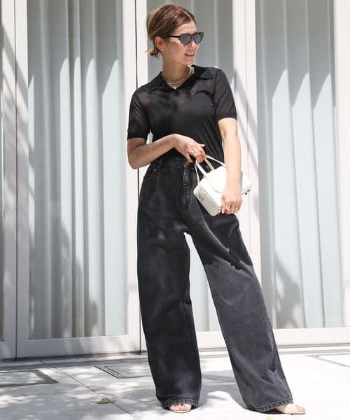 EVERYDAY I LIKE.★Cotton Poloshirt ニット