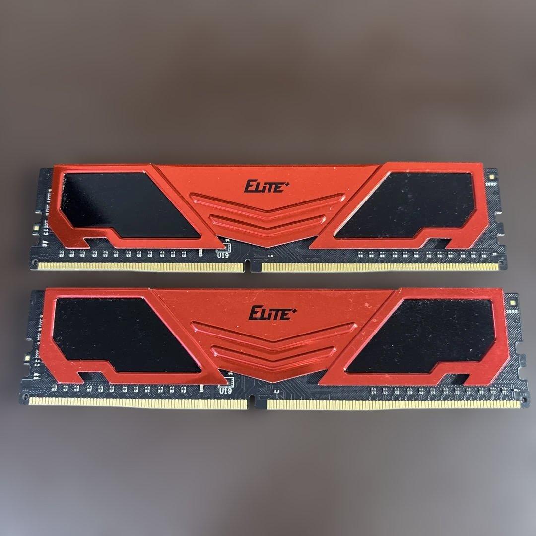 Team Elite メモリDDR4 2666 8GB 2枚