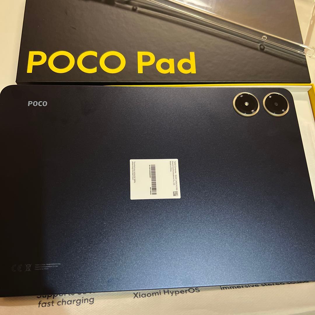POCO PADタブレット8GB+256GB(最大1.5TB拡張)