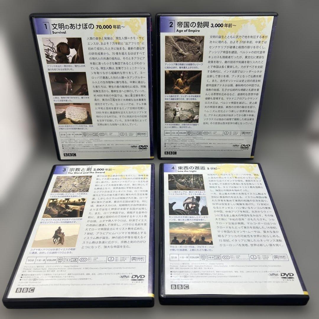 BBC 大世界史 全8巻セット Hlstory of the world