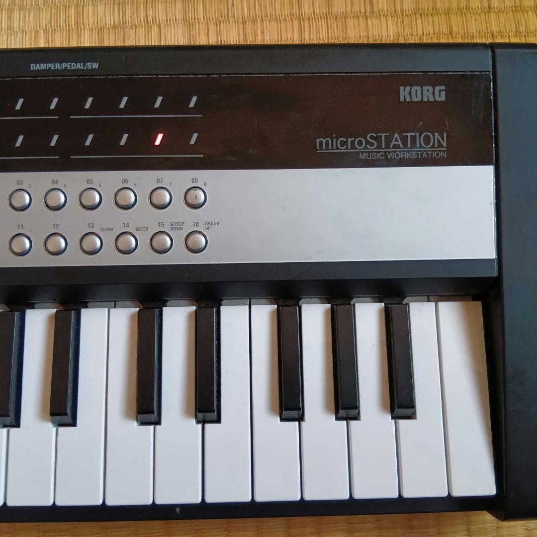 KORG microSTATION シンセサイザー