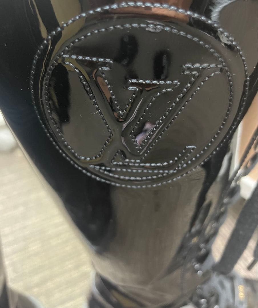 美品　ルイヴィトン LOUIS VUITTON ロングブーツ　ブラック