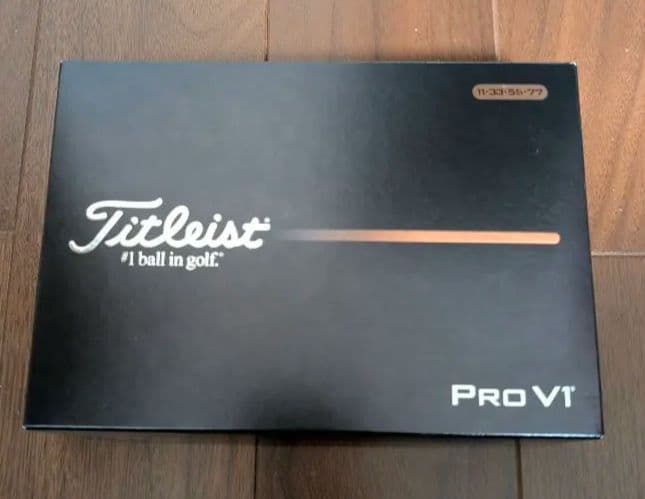 タイトリスト Titleist Pro V1 新品 1ダース ダブルナンバー
