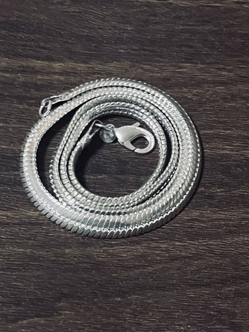 【在庫限り】シルバー925 ヴィンテージ チェーンネックレス Silver