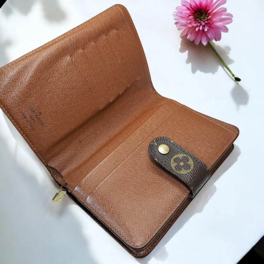 LOUIS VUITTON ルイヴィトン パピエジップ M61207 モノグラム