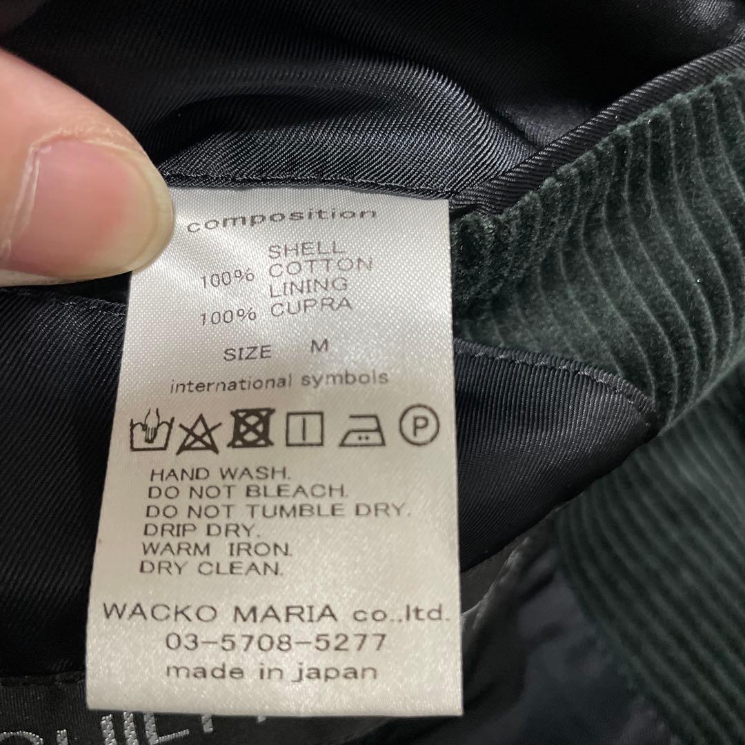 WACKO MARIA（ワコマリア） CORDUROY JACKETグリーンM