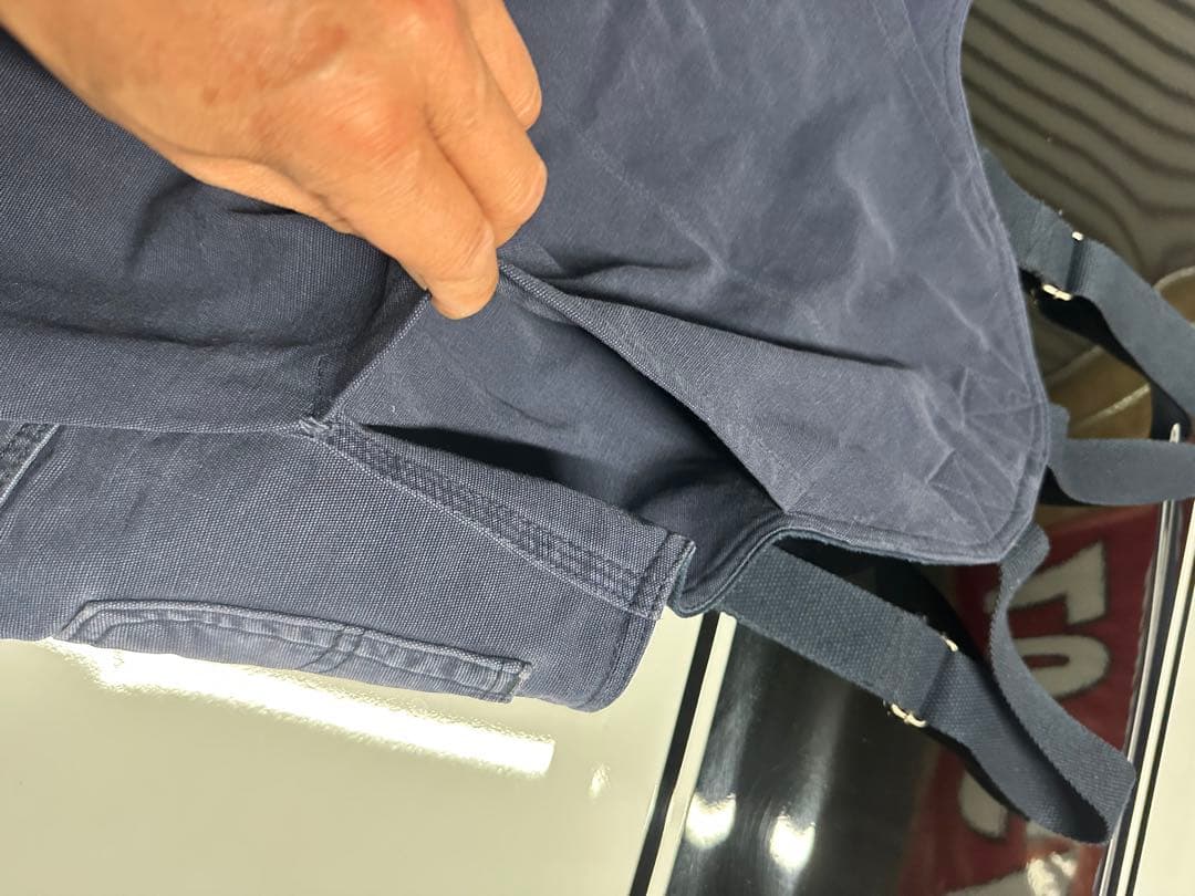 カーハート　カスタムハンティングベスト Carhartt ネイビー