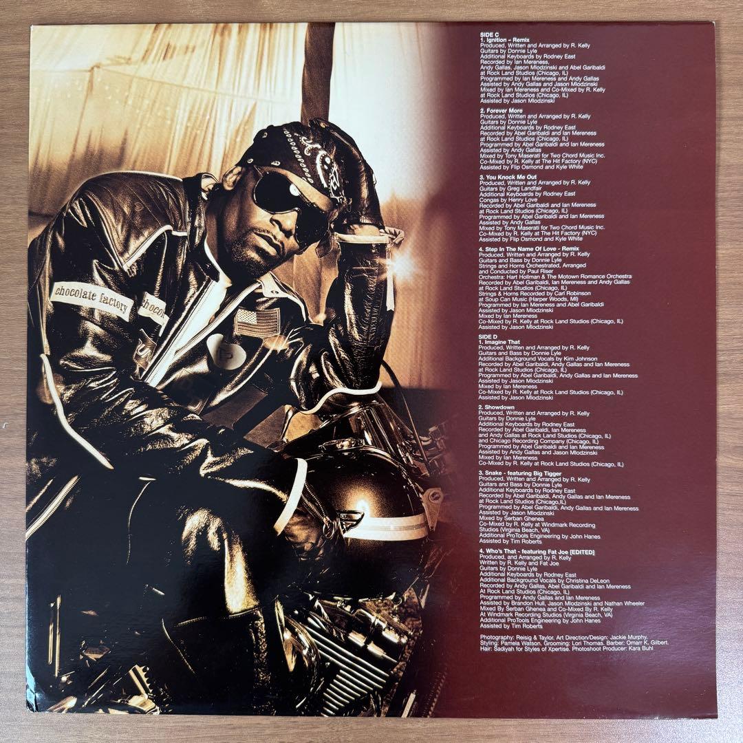 R.KELLY / CHOCOLATE FACTORY　LPレコード2枚組