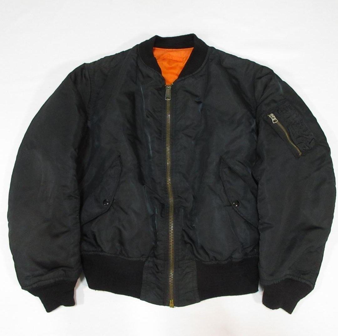 USA製　90s ALPHA INDUSTRIES　MA-1　フライト