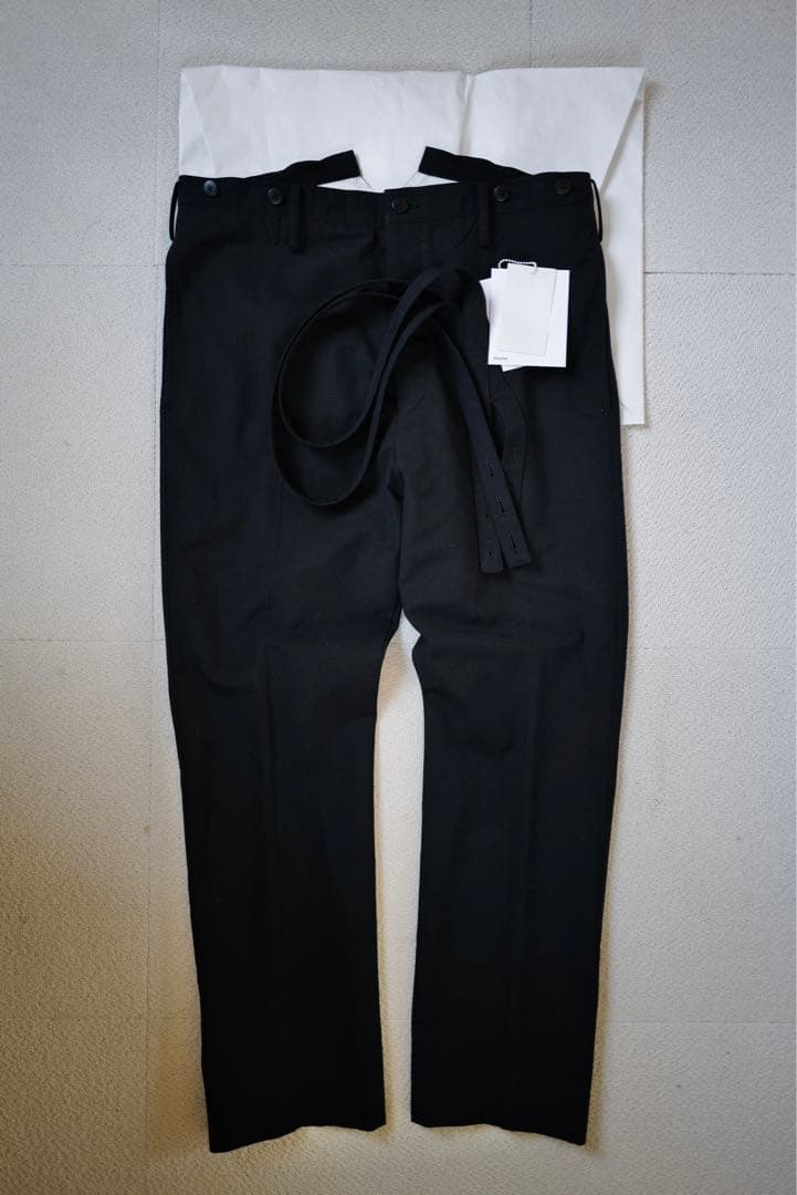 パンツ visvim TRAVAILLER BRACES PANTS BLACK