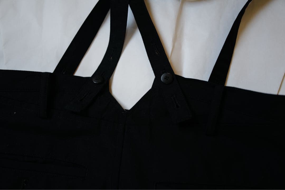 パンツ visvim TRAVAILLER BRACES PANTS BLACK
