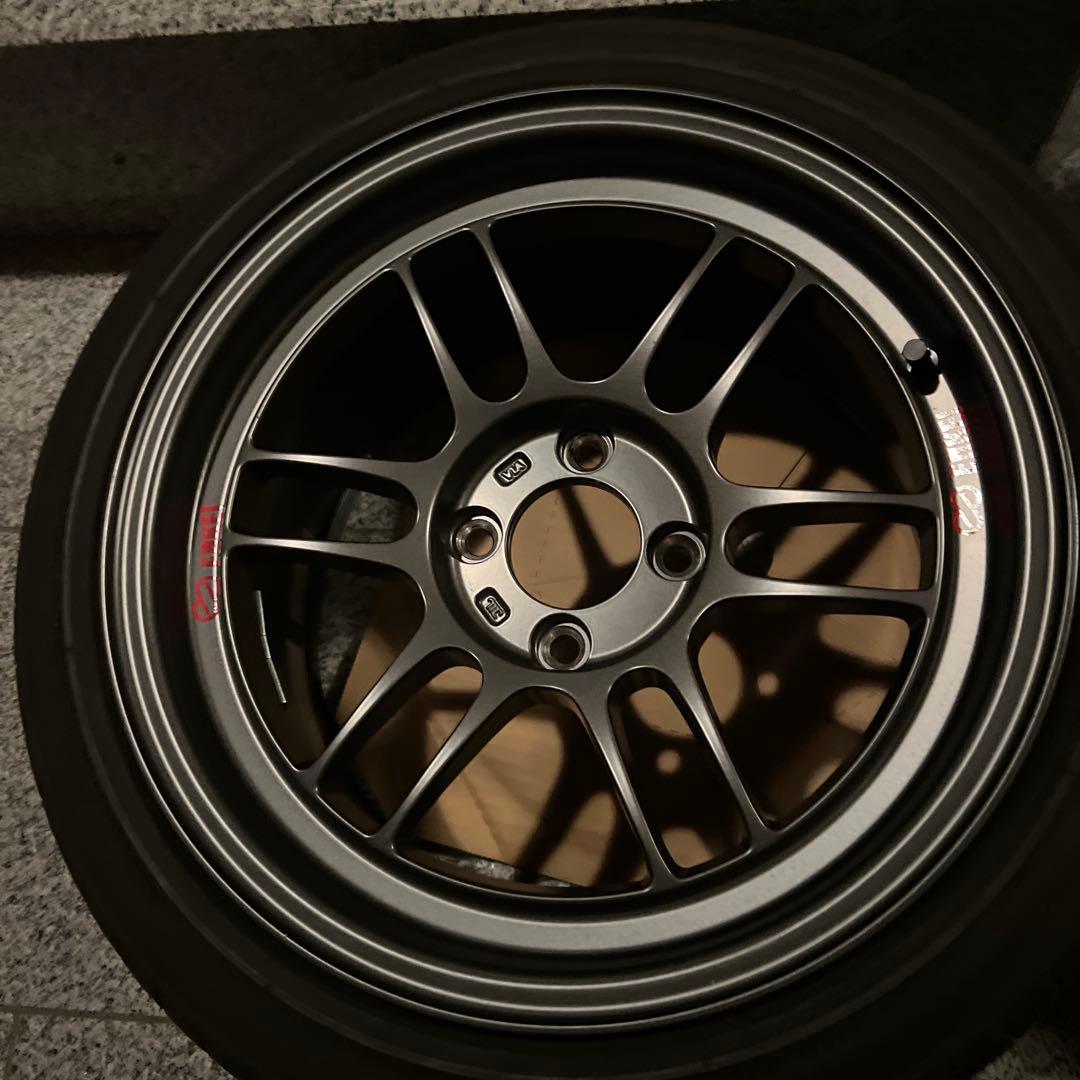 15インチ ホイールセット エンケイrpf1 rs