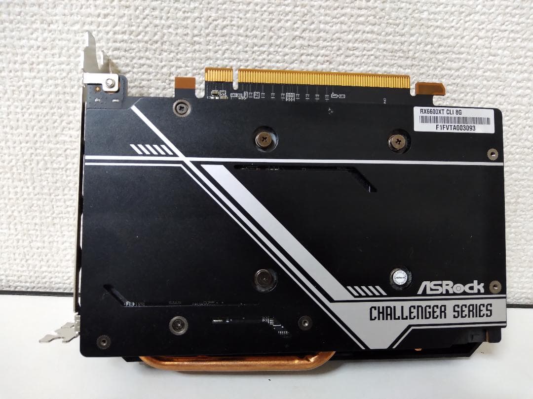 グラフィックボード・グラボ・ビデオカード ASRock RX6600 XT Challenger ITX 8G