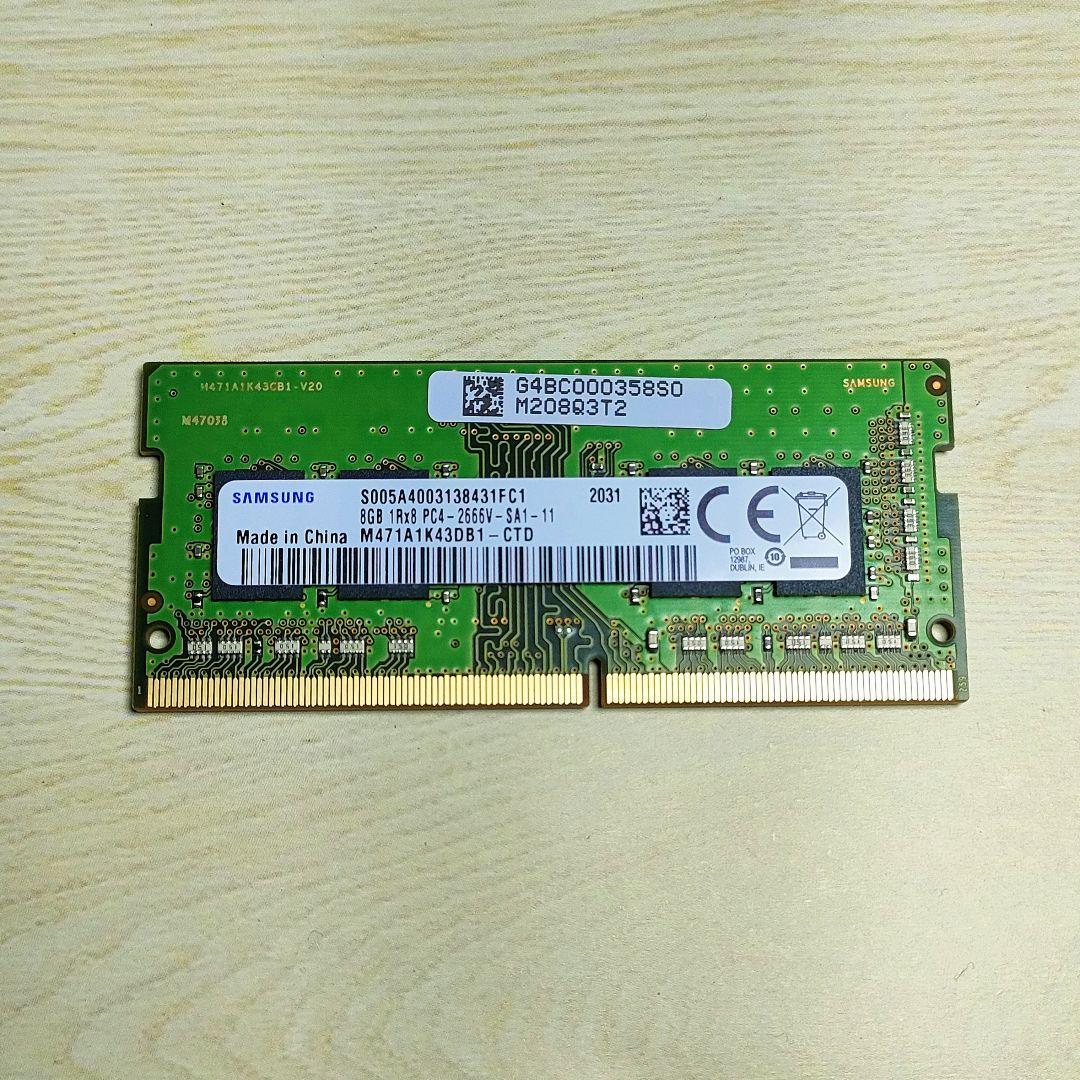 ノートパソコン用　DDR4 16GB 2666MHz　(8GB✕2枚)