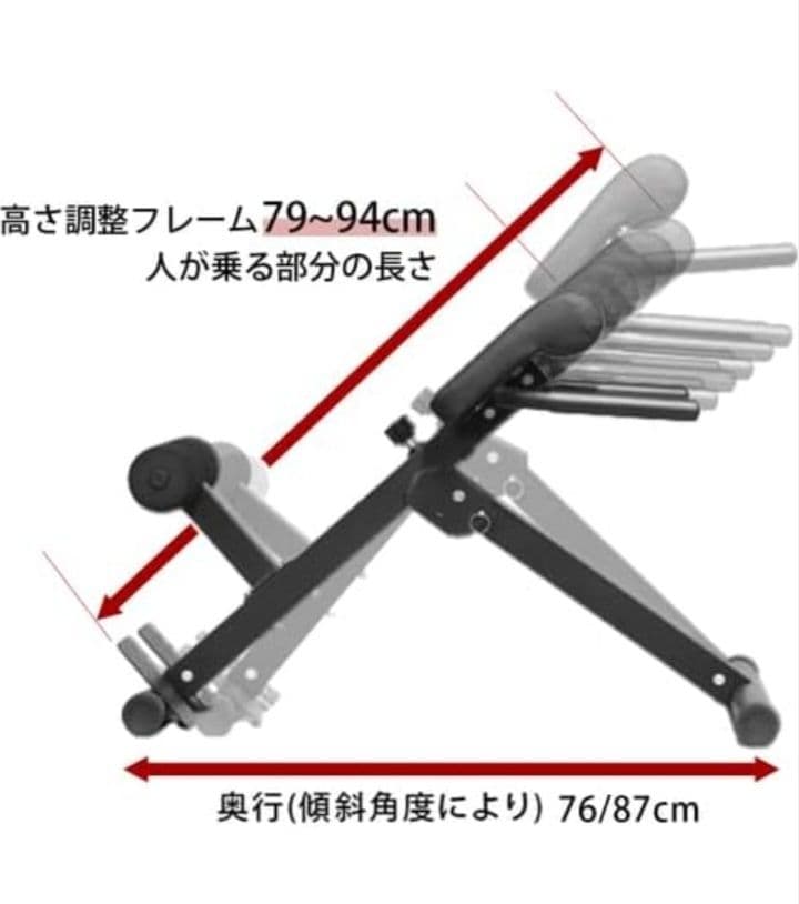 リーディングエッジ バックエクステンションベンチ LE-HRC ブラック