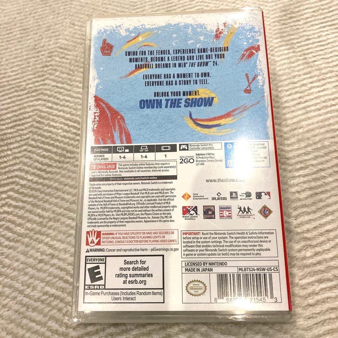MLB the Show2024 Nintendo Switch(パワプロ付)