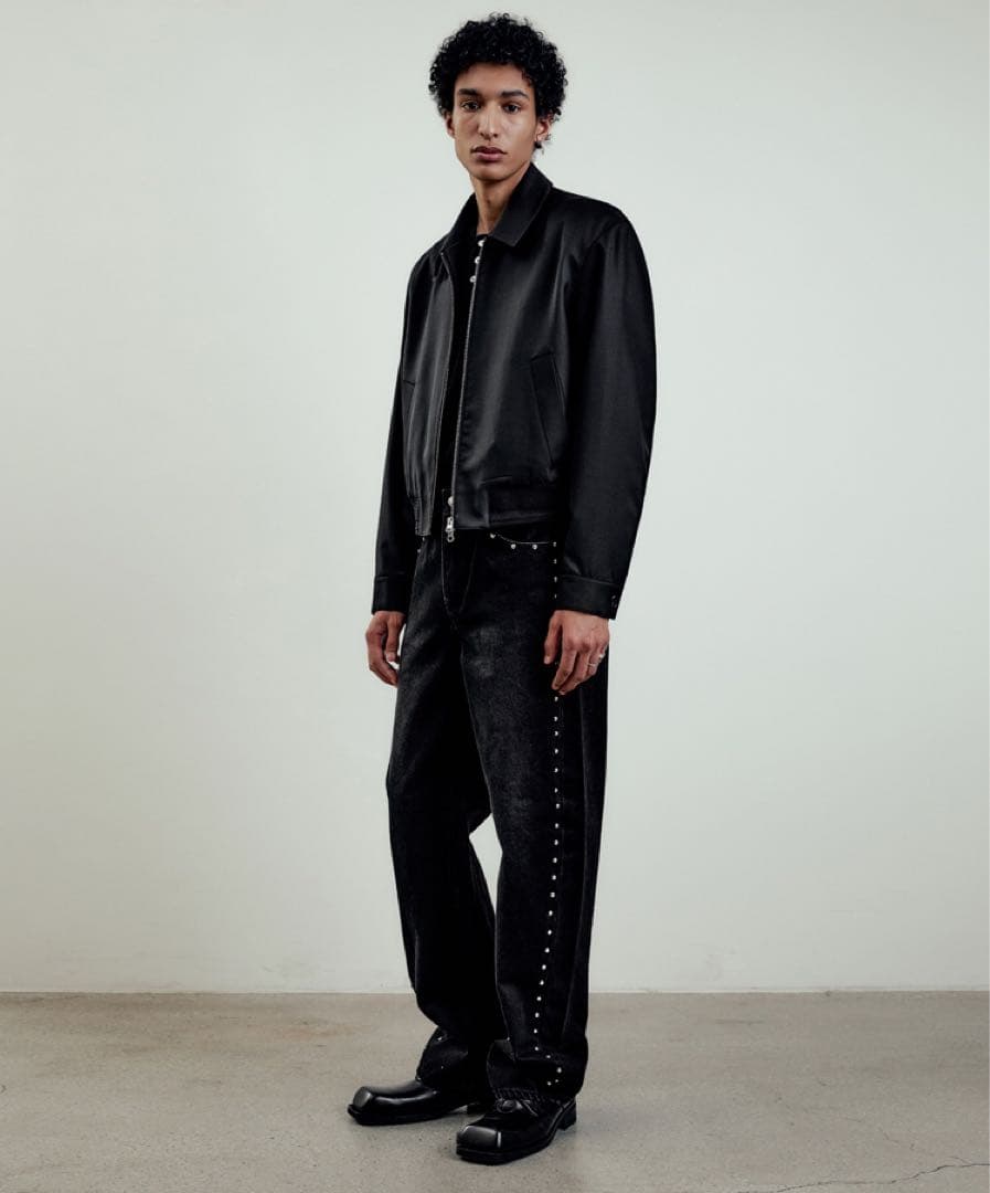 LMOOD ウールシルククロップドジャケット musinsa coor dnsr