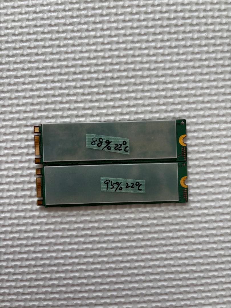 M.2 SATA SSD 2280 256GB✖️2枚セット