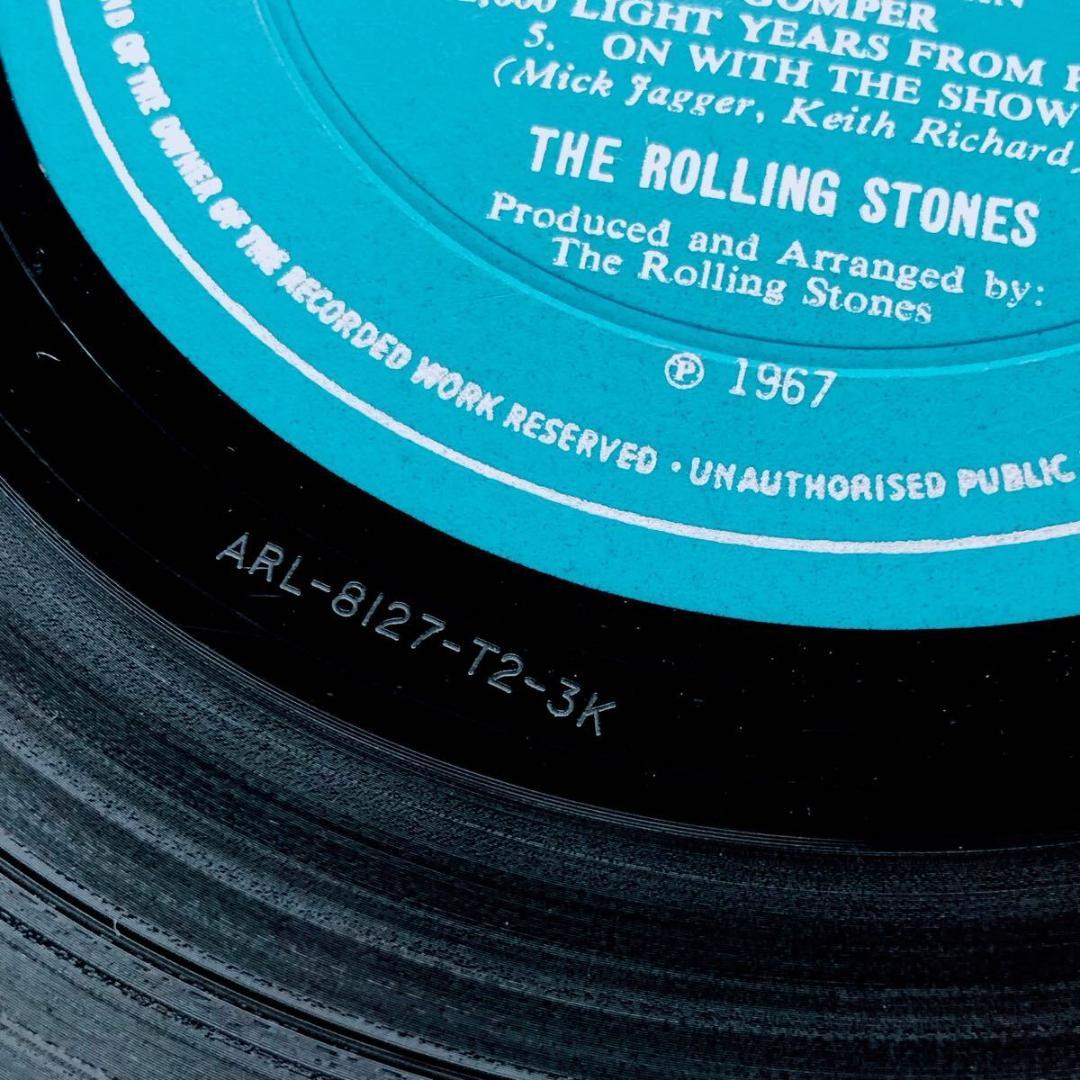 #3733【希少UK初期プレス盤】ローリングストーンズ 1967年 LPレコード