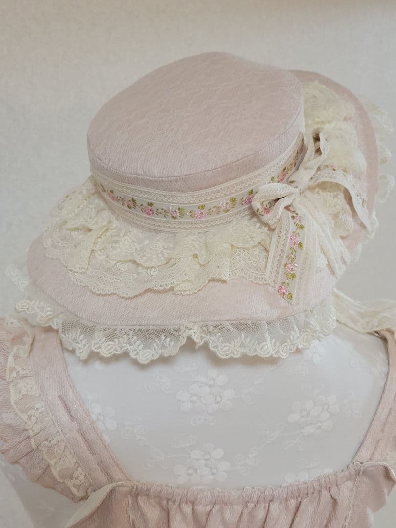 BABY mon petit loulou キャノティエ付JSK ピンク