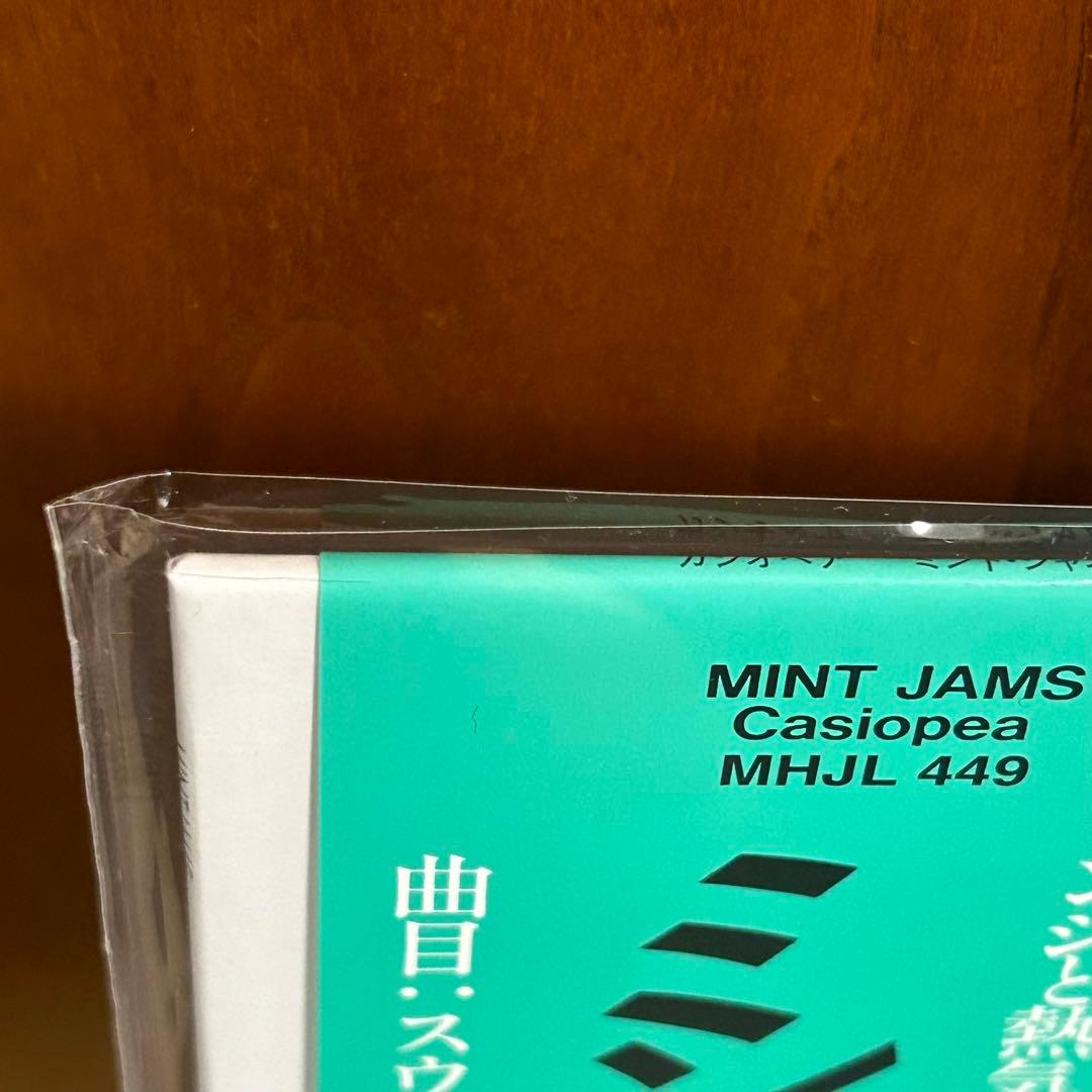 【未使用・帯付】Mint Jams カシオペア　LP クリアグリーン盤